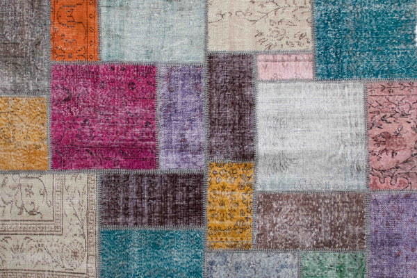Cosmo Vintage Patchwork Carpet – Multi Colored Area Rug