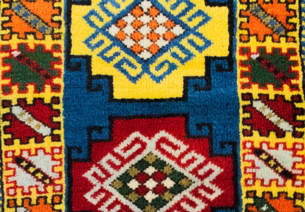 Aidan Medallion Carpet – Handmade Turkish Vintage Wool Rug