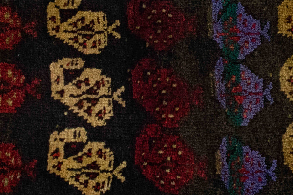 Cihan Vintage Wool Area Rug – 1'7" x 3'7"