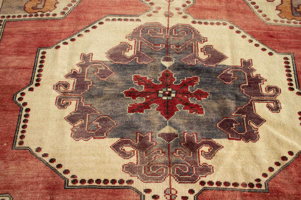 Alec Vintage Wool Area Rug – Handmade Turkish Carpet